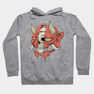 Oni skull mask Hoodie